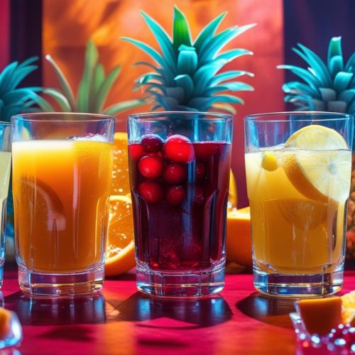 Juices (Orange, Pineapple, Cranberry, Fresh Lemonade)