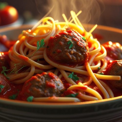 meatball pasta